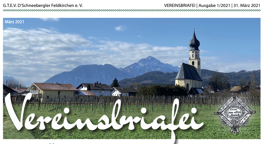 Titelbild Vereinsbrief Kirche