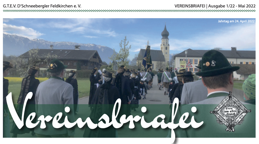 Titelbild Vereinsbrief Prozession