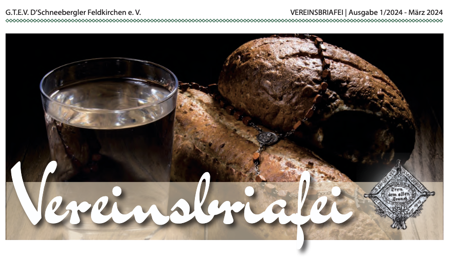 Titelbild Vereinsbrief Brot