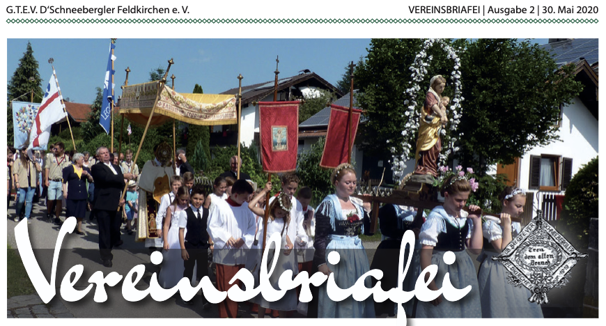 Titelbild Vereinsbrief Prozession