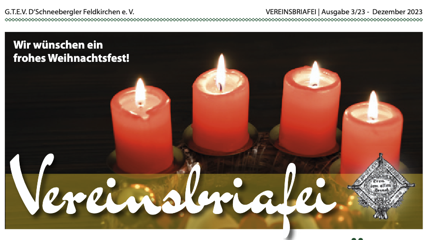 Titelbild Vereinsbrief Advent