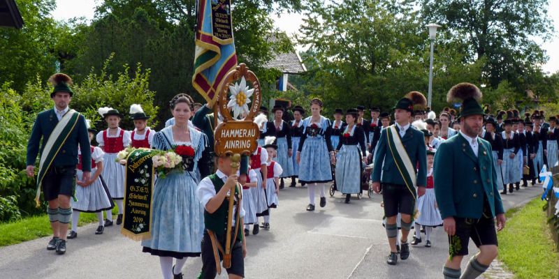Partnerverein beim Festumzug